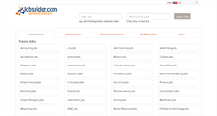 Desktop Screenshot of jobsrider.com