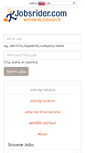 Mobile Screenshot of jobsrider.com